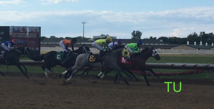 Girvin competes in the Ohio Derby