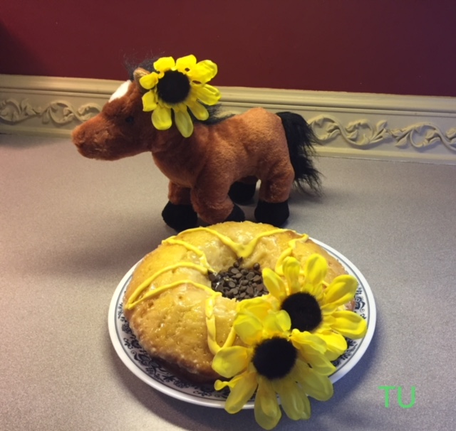 Black-Eyed Susan Cake