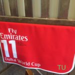 Saddle cloth from California Chrome's Dubai World Cup win!