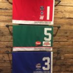 Winning saddle cloths worn by California Chrome!