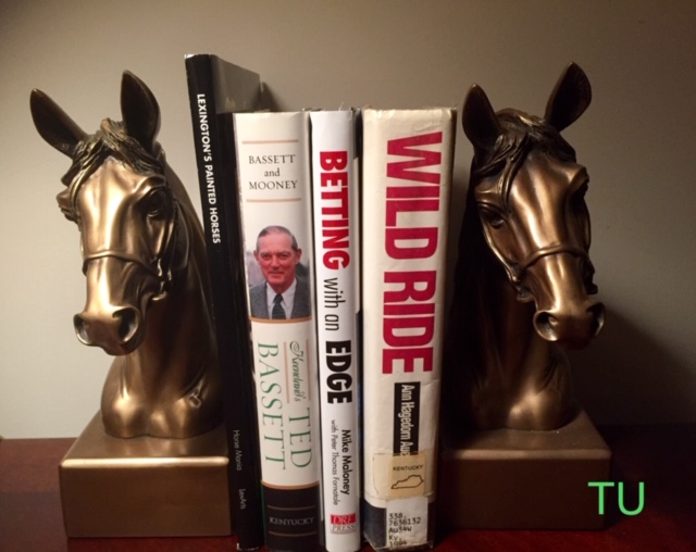 Rain, racing and reading. Betting With An Edge by Mike Maloney provides and educational and entertaining book on handicapping, horse racing and horseplayers.