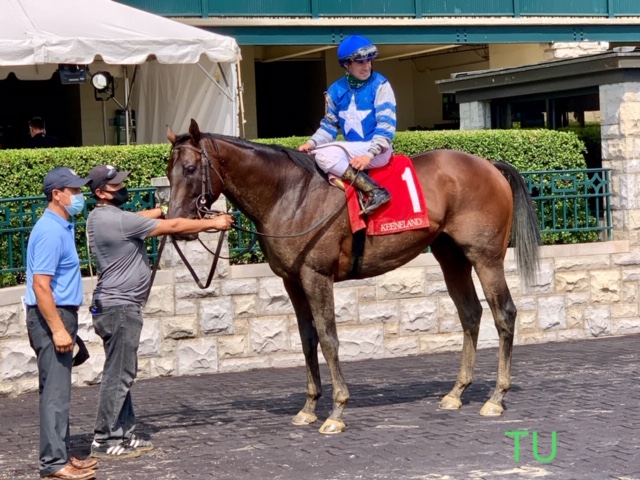 I do admire the beauty of Admire, winner of Keneland's 7th race on opening day of The Summer Meet.