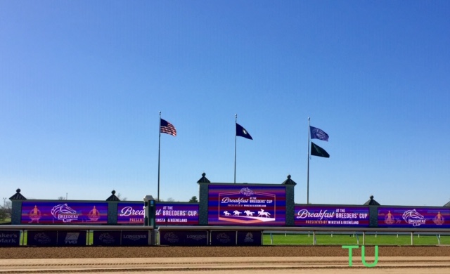 Keeneland has gone purple to host the 37th running of the Breeders' Cup!