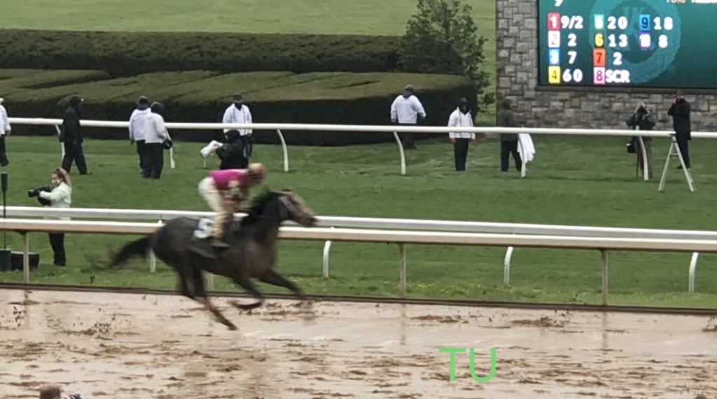Unbridled Honor went from last to second in the Lexington Stakes. He will race in the 146th Preakness Stakes.