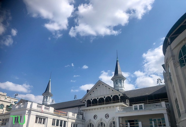 Churchill Downs in Louisville, KY is home to the Kentucky Derby!