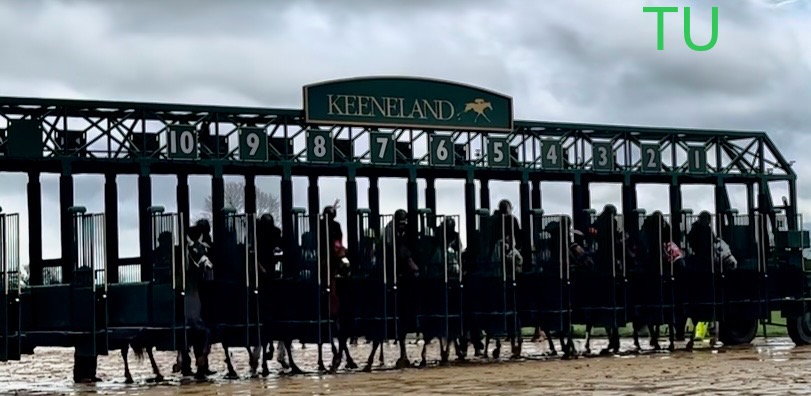 It always rains in April. Welcome to Keeneland 2025.