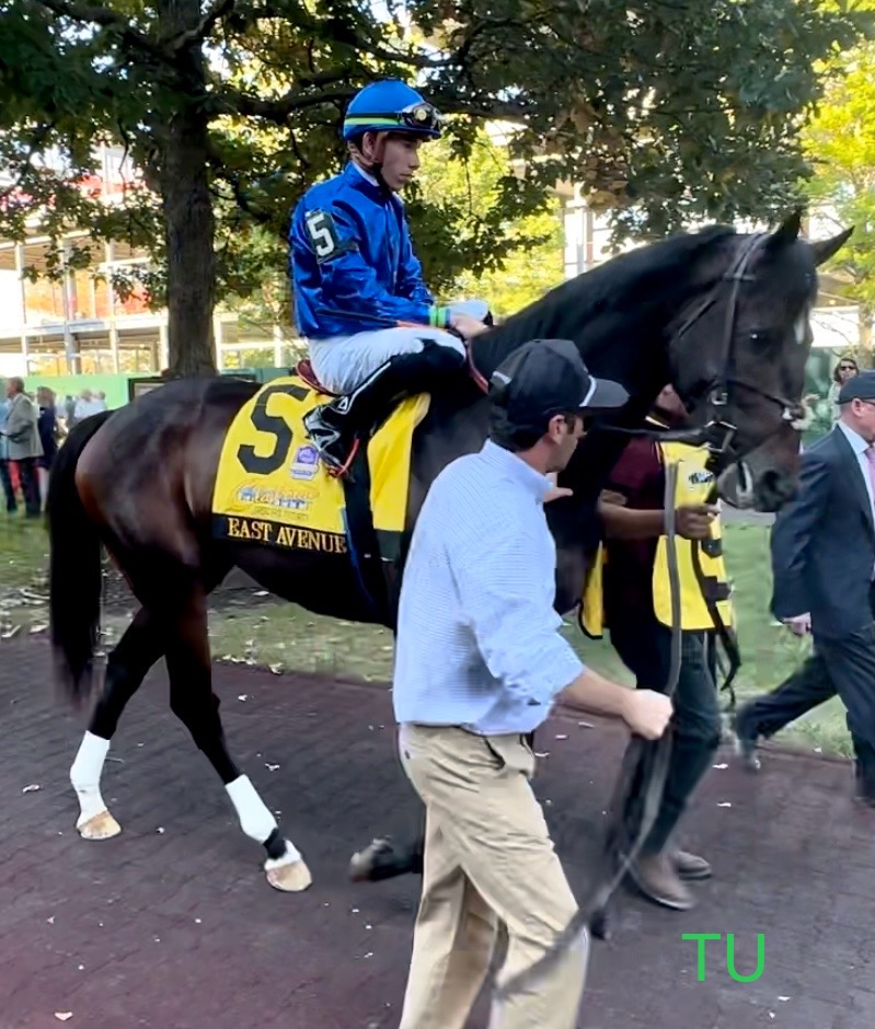East Avenue also enjoyed racing at Keeneland in the Claiborne Breeders' Futurity.