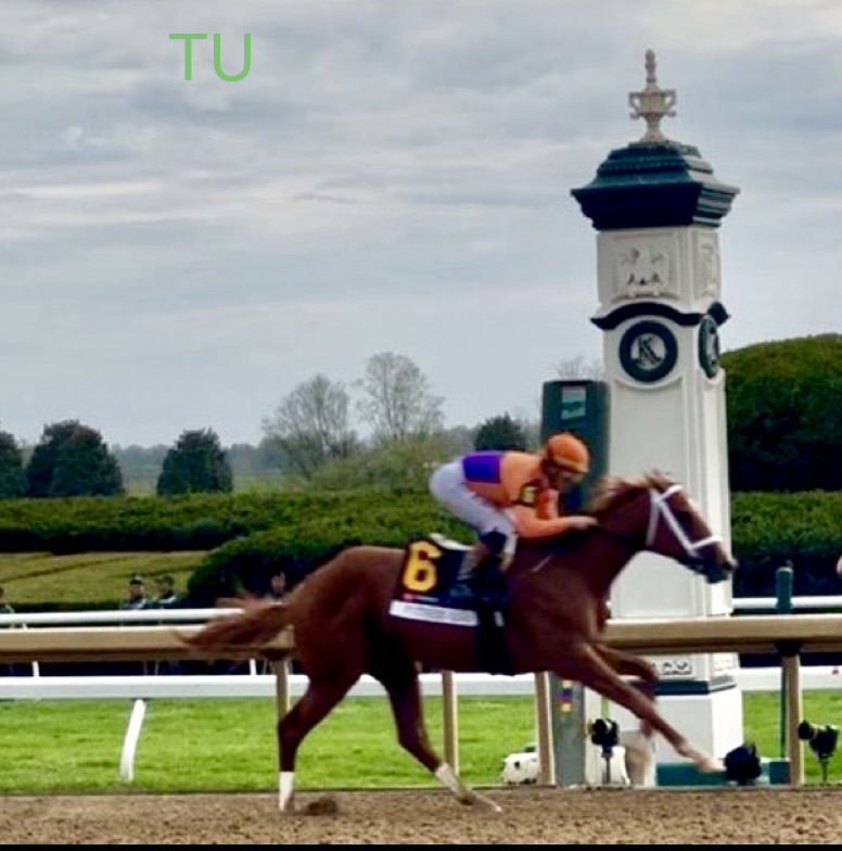 Further Ado won the Blue Grass Stakes and he's ready for a repeat in the 2026 Kentucky Derby!